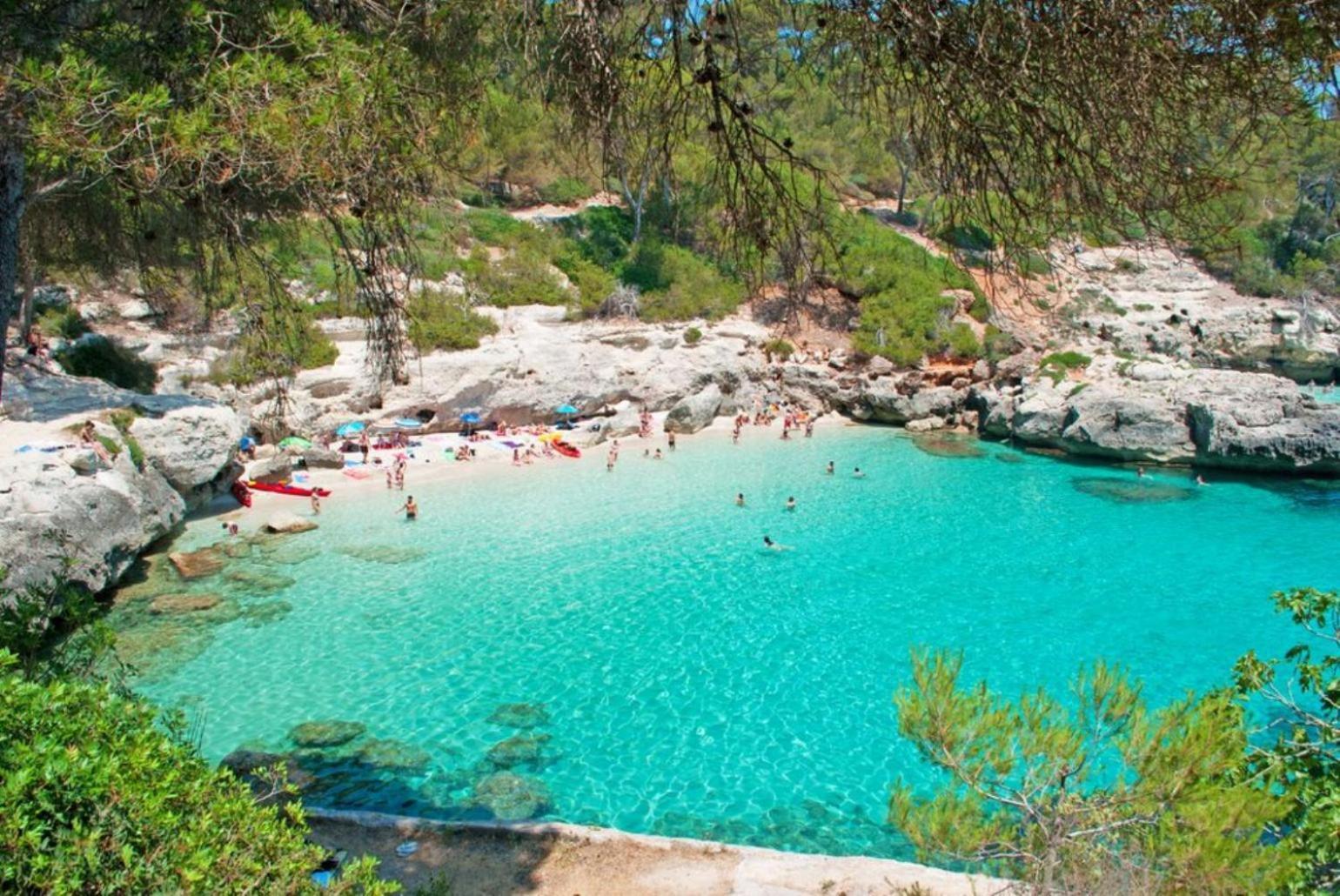 Villa Calitja Dos Cala' en Bosch Bagian luar foto