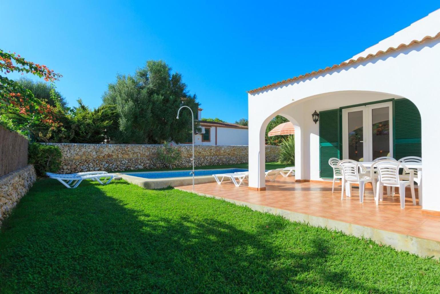 Villa Calitja Dos Cala' en Bosch Bagian luar foto